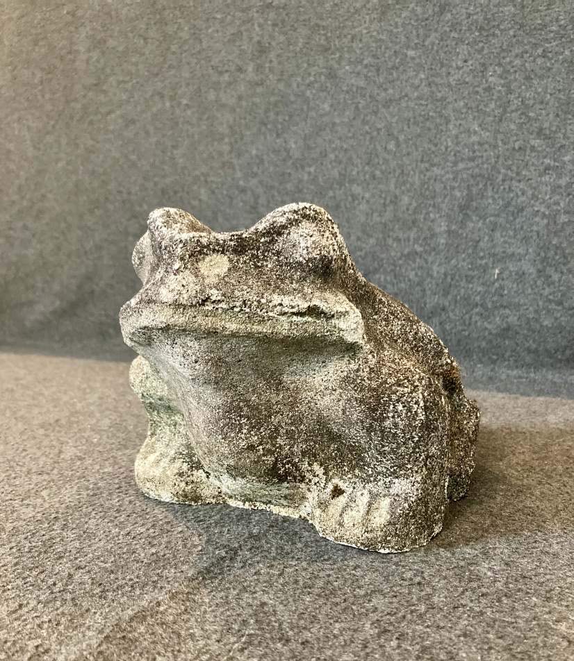 Antique Japanese Stone Frog | Zen Antiques